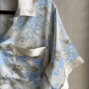 Silk printed shirt